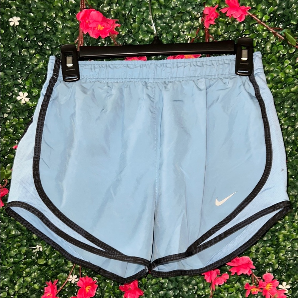 Nike Light Blue Athletic Shorts